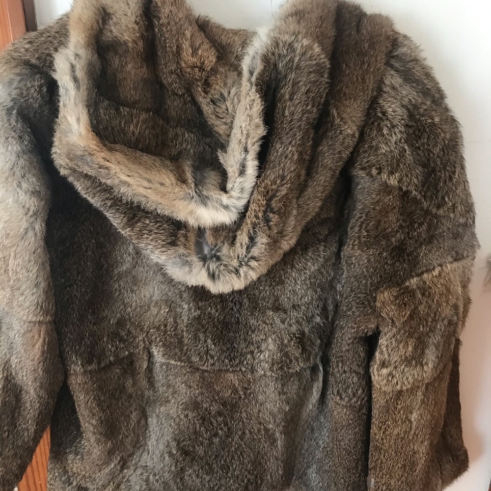 ba&sh Brown Fur Jacket - Picture 3 of 8
